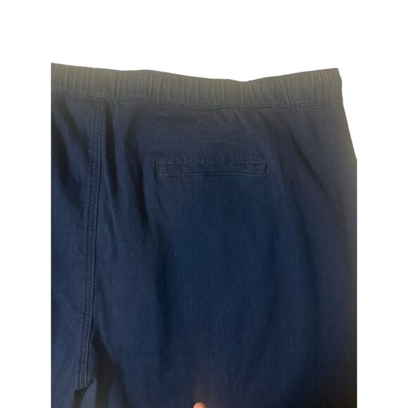 Universal Standard Drawstring Denim Jeans Dark Wash 2XL Plus Size 30 32 Pants - Picture 7 of 7